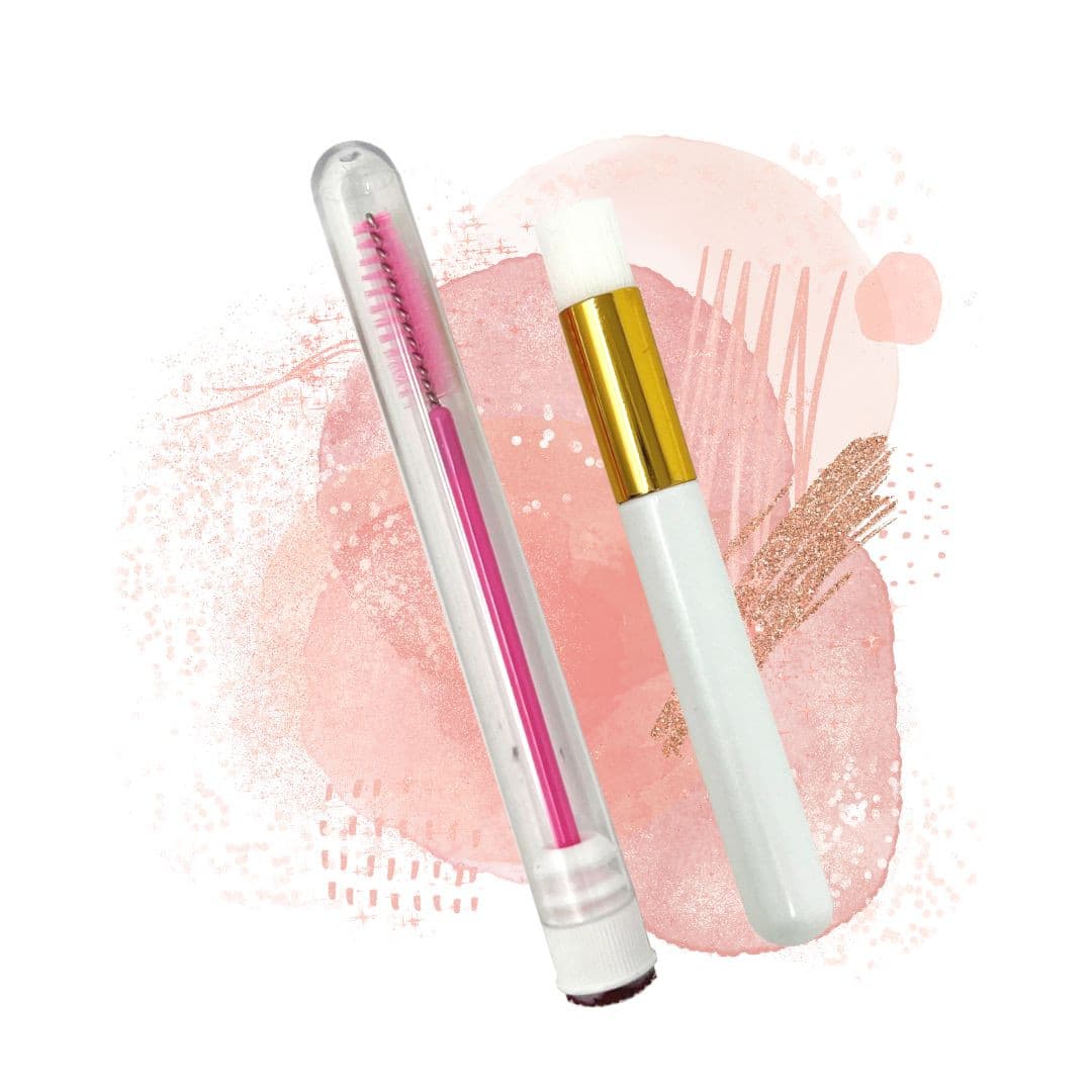 eyebrow brush and cleanser by Ale Prieto